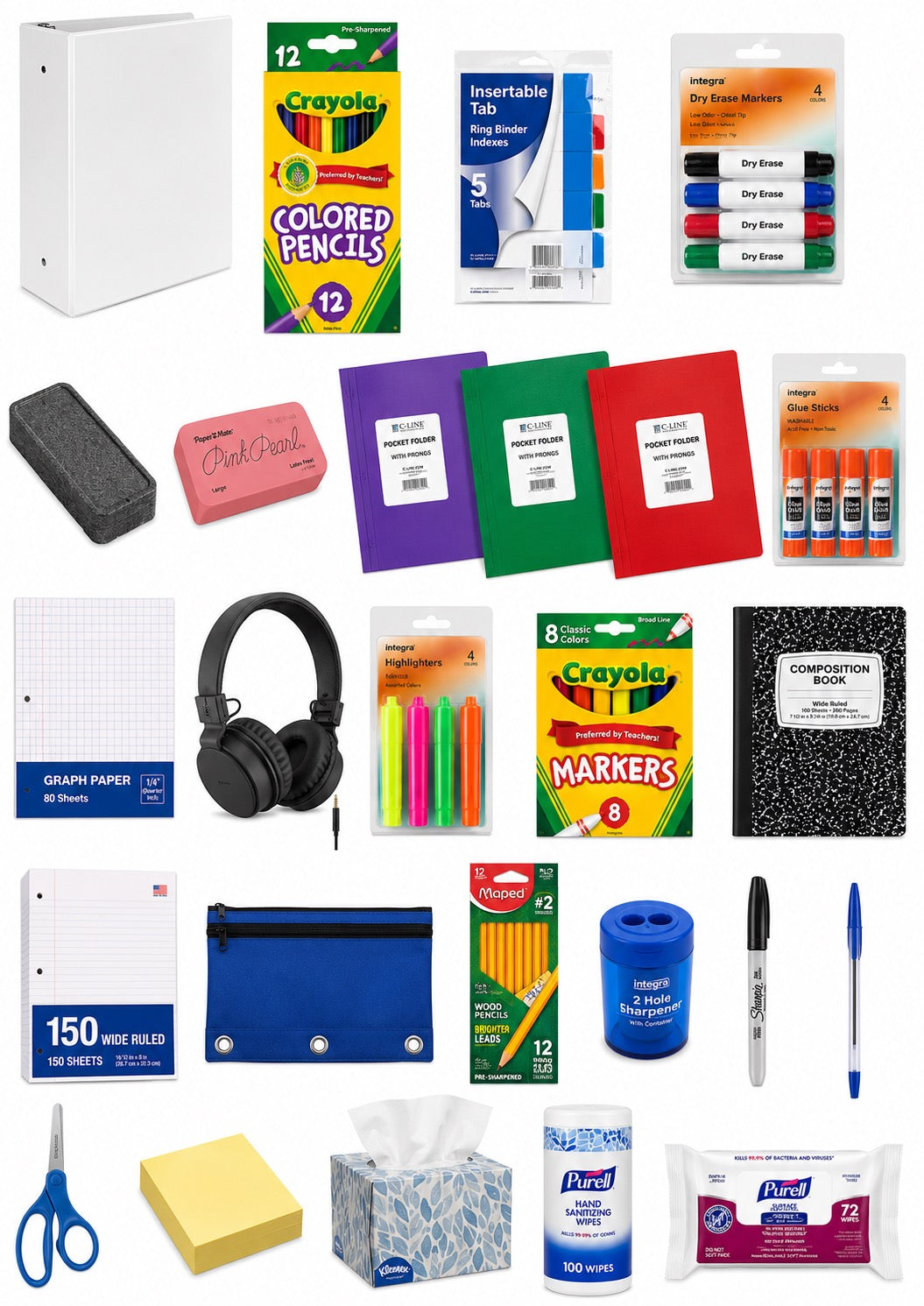 7th Grade School Supply Kit - Legacy Early College