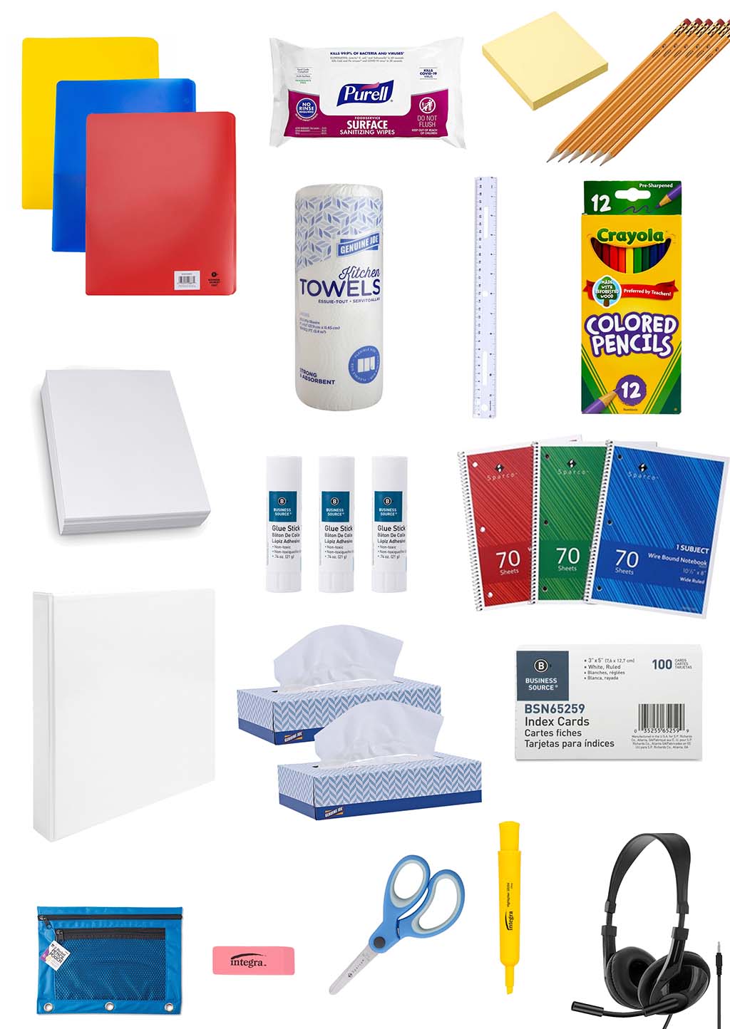 3rd Grade School Supply Kit