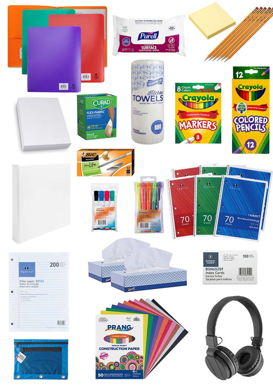 5th Grade School Supply Kit