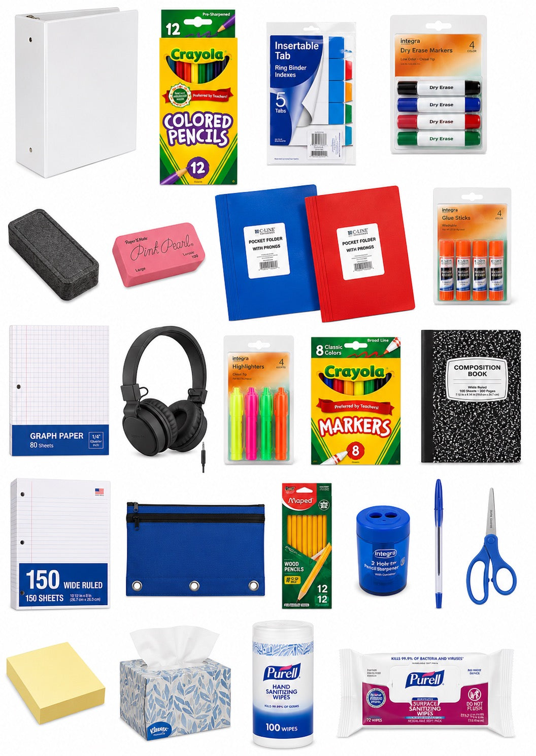 5th Grade School Supply Kit - Legacy Early College