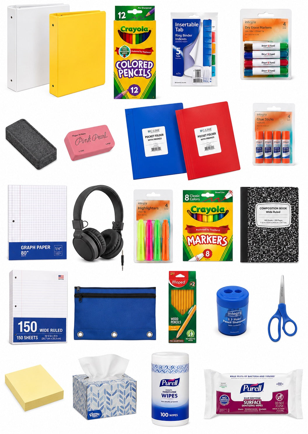 6th Grade School Supply Kit - Legacy Early College