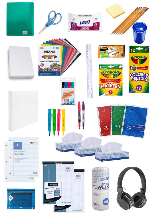 8th Grade School Supply Kit