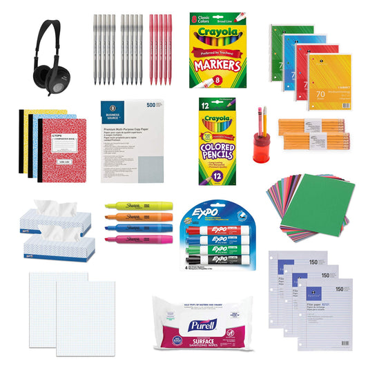 North Broward Academy of Excellence - Eighth Grade Supply Kit