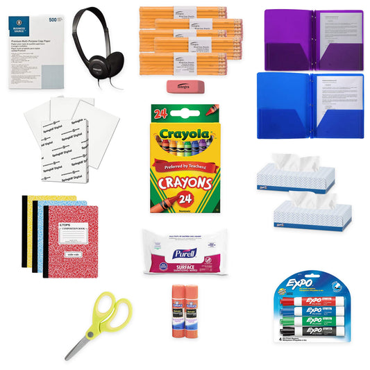 North Broward Academy of Excellence - First Grade Supply Kit (Last Name A-M)