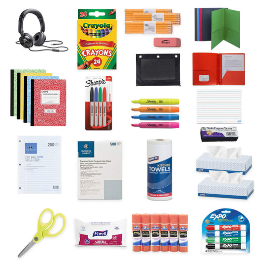North Broward Academy of Excellence - Second Grade Supply Kit (Last Name N-Z)