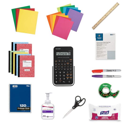 Summerville Preparatory Academy - Seventh Grade Supply Kit