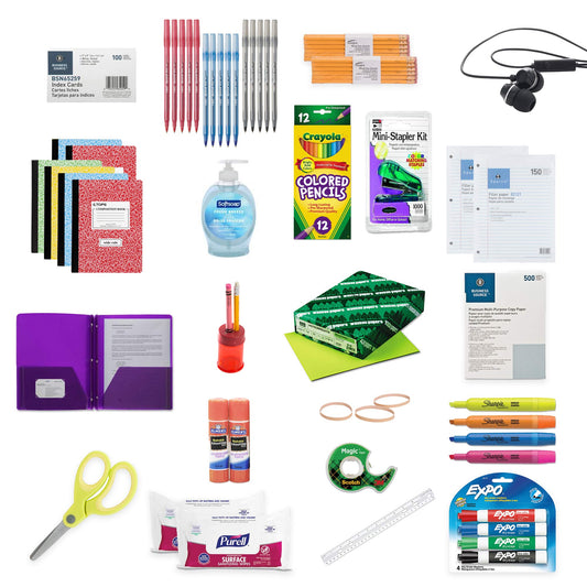 North Broward Academy of Excellence - Sixth Grade Supply Kit (Last Name A-M)